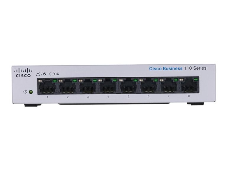 Cisco Business CBS110-8T-D Unmanaged Switch
