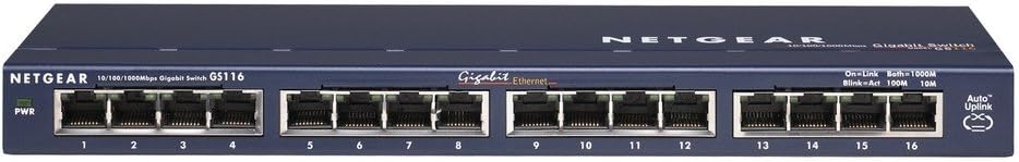 NETGEAR 16 Port Gigabit Switch (GS116UK)