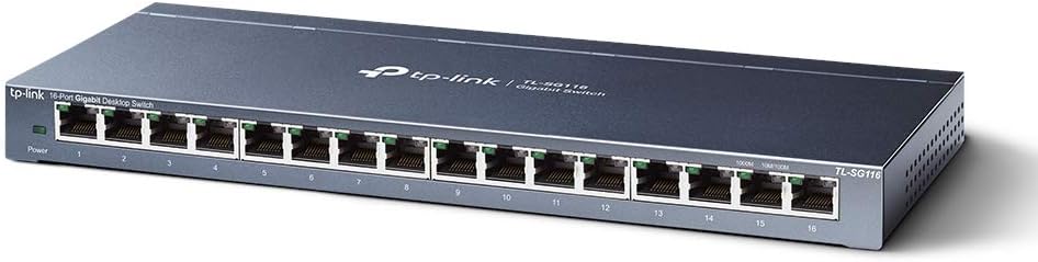 TP-Link 16-Port Desktop Gigabit Ethernet Switch